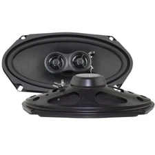 RetroSound 4x8-Inch Premium Thin Replacement Speakers - Pair Mustang Thunderbird