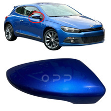 Tür Außenspiegel Abdeckung Lackiert Blau Für VW Scirocco 2008-2017 Rechts
