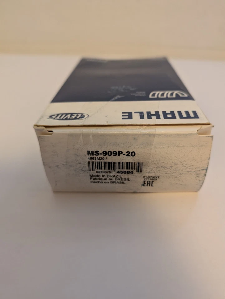 NEW GENUINE CLEVITE MS-909P-20 CRANKSHAFT MAIN BEARING SET FITS 1967-2002 CHEVY - Image 2 of 3