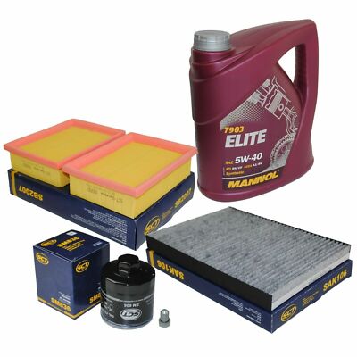 Filterpaket  VW Lupo 1,4 44KW 60PS AUD mit 4L Mannol 5W40