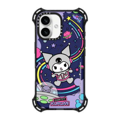 Casetify クロミ　16pro Sanrio Kuromi CASETiFY Puffy phone Case iphone 16 Pro MAX