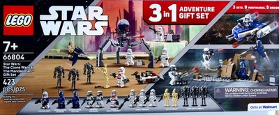 LEGO Star Wars 66804 Gift Set – 3 Sets in 1 Box (75372, 75373, 75391 ...