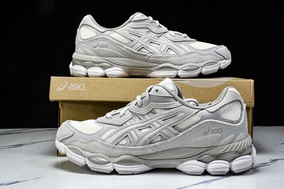 1203A663-101 AS*CS Gel-NYC Cream Cloud Grey Men's Athletic Shoes Size 4-11