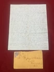 1862 130,000 Troops In Washington DC Marching to Capital Civil War Letter