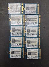[ BULK LOT of 10] M.2 512GB SSD 2230 Size Various Brands SAMSUNG HYNIX TOSHIBA