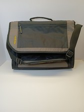 Targus CityGear Black Messenger Travel Compartment Laptop Bag Adj Shoulder Strap