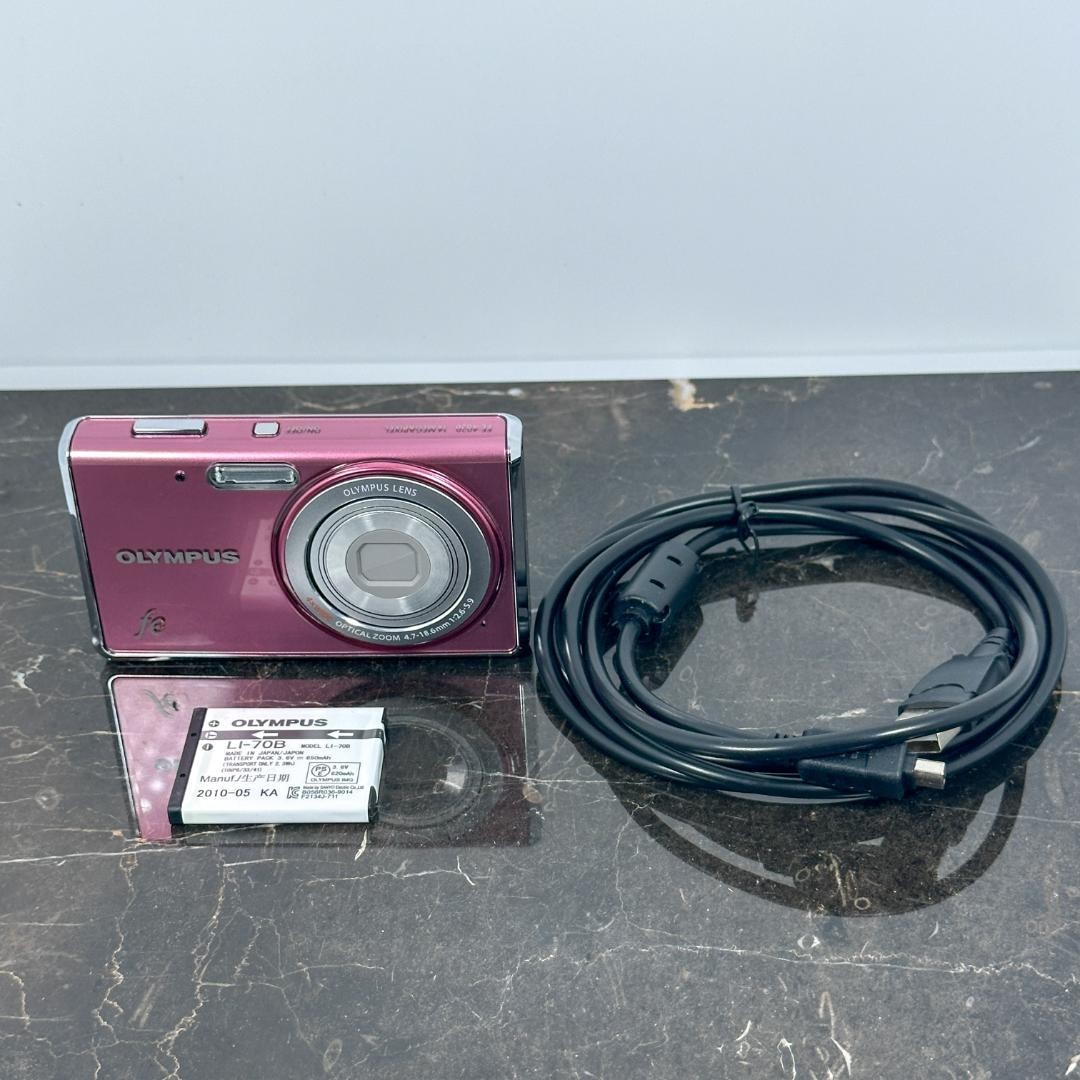 OLYMPUS FE-4020 ピンク 41wYpaBbS3L.jpg_BO30,255,255,
