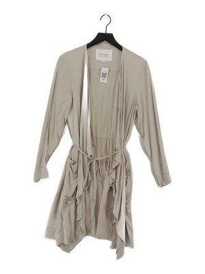 Thought Regenmantel Jacke Creme