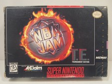 NBA Jam T.E. Tournament Edition (Super Nintendo | SNES) Authentic BOX ONLY