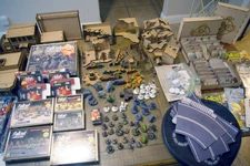 HUGE LOT Fallout Wasteland Warfare: Miniatures, Terrain, Cards, Tokens & More