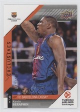 2017-18 Upper Deck Euroleague Exclusives 73/100 Kevin Seraphin #77 7l6