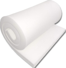 Upholstery Foam Cushion High Density 1" Height x 24" Width x 72" Length Made in