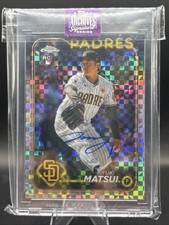 2025 Topps Archive Topps Archives Yuki Matsui Rookie Card Auto /5. rookie card picture