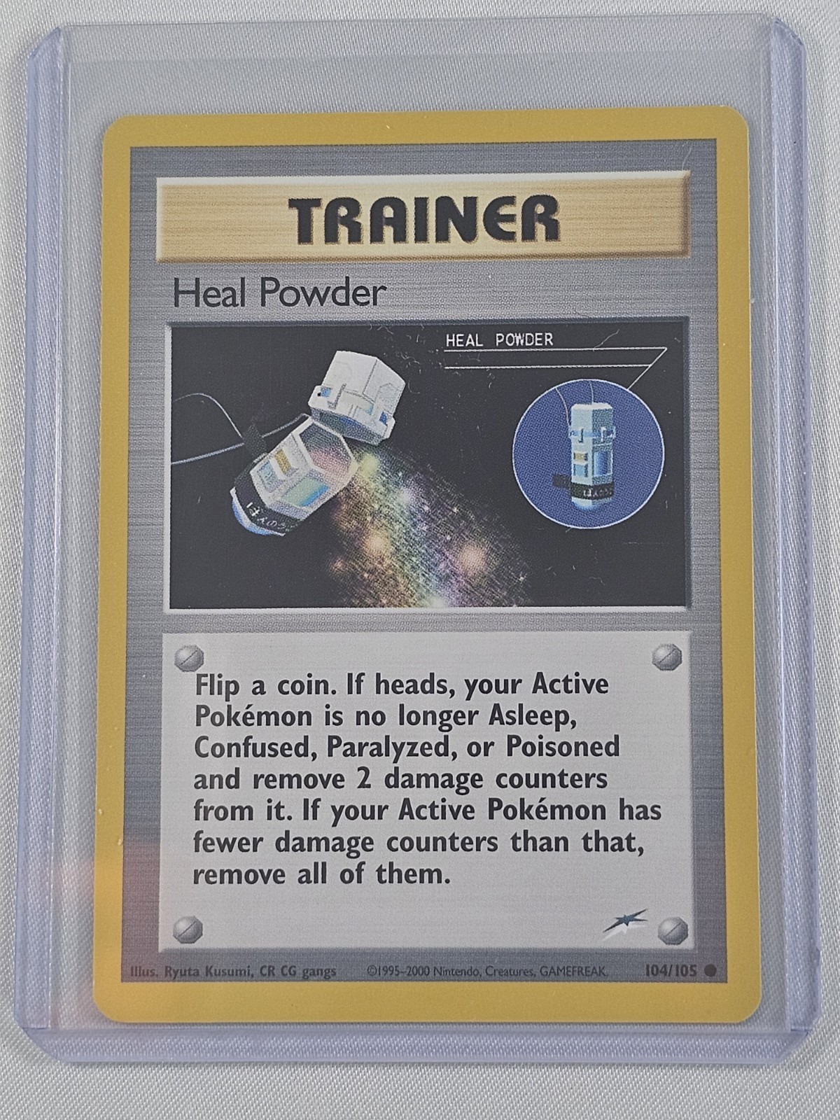 Heal Powder 104/105 Neo Destiny 1st Edition Common Vintage Pokemon Card TCG - NM