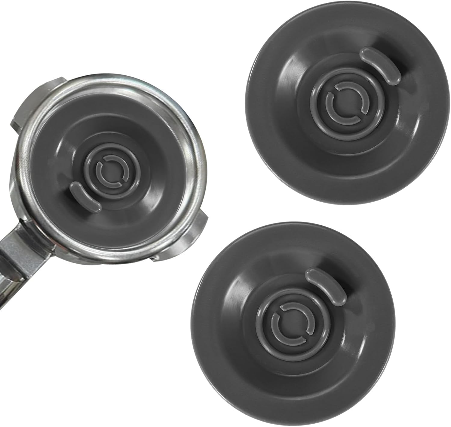 2Pcs 54Mm Espresso Backflush Cleaning Disc for Ninja Luxe Cafe & Breville Espres