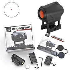 Vortex Crossfire Gen II Red Dot Sight 1x22 2MOA Closed Emitter Picatinny CF-RD2