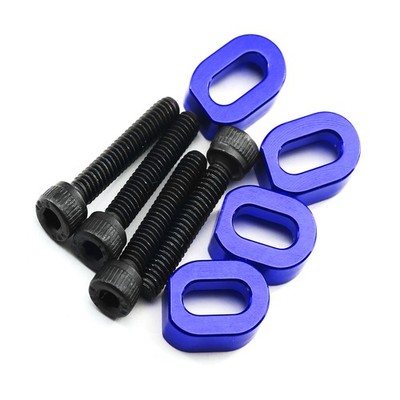 Blue 4Pcs Fixing Motor Base Reinforcement For TRAXXAS 1/5 X-Maxx 6S/8S