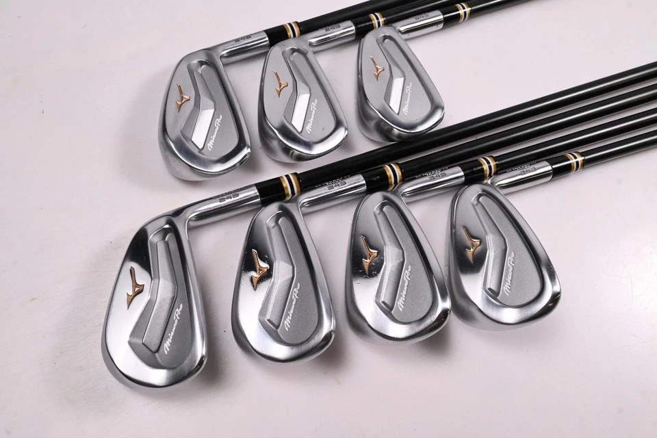 Mizuno Pro 243 Irons / 4-PW / X-Flex Fujikura Axiom Velocore 105 Shafts - Image 2 of 4