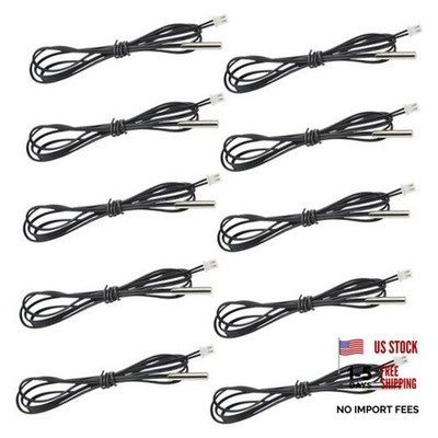 10Pcs NTC 10K Thermistor Sensors Digital Temperature Probe for Air