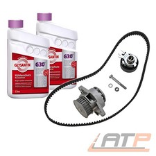 ZAHNRIEMEN-SATZ+WASSERPUMPE+2L GLYSANTIN® G30® KÜHLERFROSTSCHUTZ FÜR VW POLO 6N2