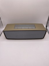 Portable Bluetooth Speaker Gold | USB TF Card AUX | Rechargeable Wireless