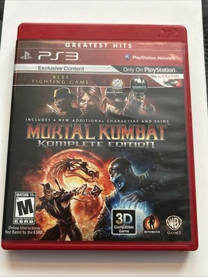 Mortal Kombat -- Komplete Edition (Sony PlayStation 3, 2012)