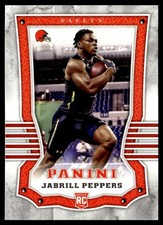 2017 Panini Jabrill Peppers Rookie Cleveland Browns #126