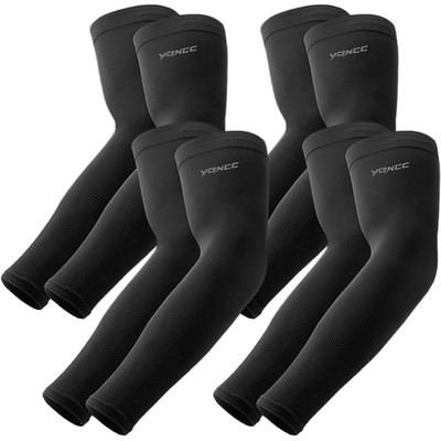 UV-Schutz Arm Sleeves UPF 50 4 Paare Tattoo Cover für Damen Herren Radfahren