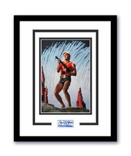 Flash Gordon Sam J. Jones Autographed Signed 11x14 Framed Photo ACOA