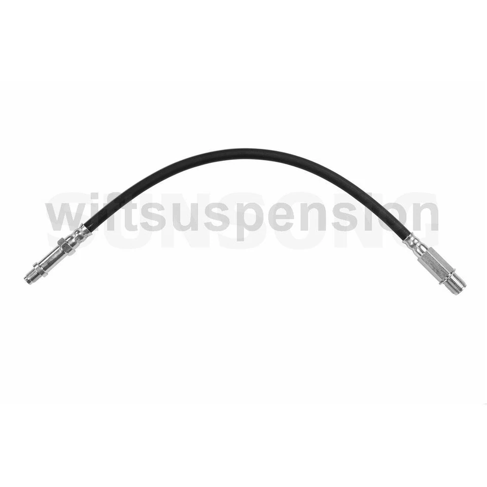 Manguera hidráulica de freno delantero Sunsong 2 piezas para camioneta Dodge D100 1969-1971 Foto 3 de 4