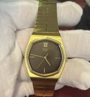 Seiko Unisex Vintage Quartz Watch Gold Plated Octagon Case