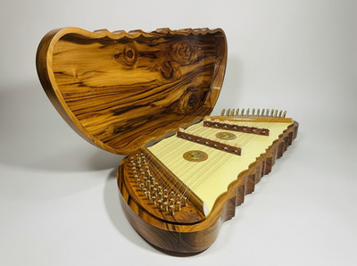 Exquisites Thai Butterfly Khim Hackbrett - 100% Golden Teak/Palisander, 42-saitig