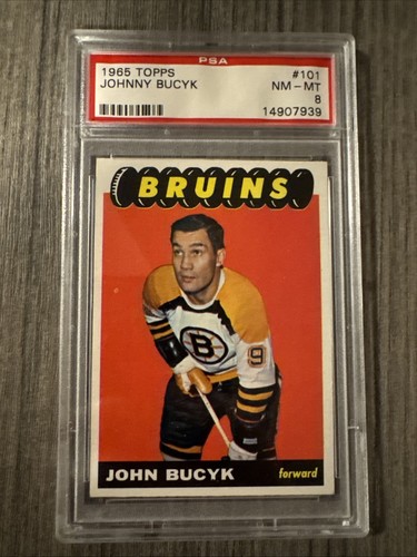 Johnny Bucyk #101 1965 Topps card