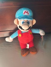 Nintendo Super Mario - Mario 12" Soft Plush with Blue Hat NWT
