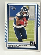 2025 Donruss #19 Chigoziem Okonkwo
