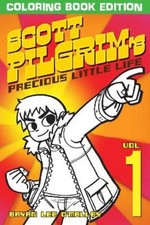 Bryan Lee O’Malle Scott Pilgrim's Precious Little Life Coloring Boo (Paperback)