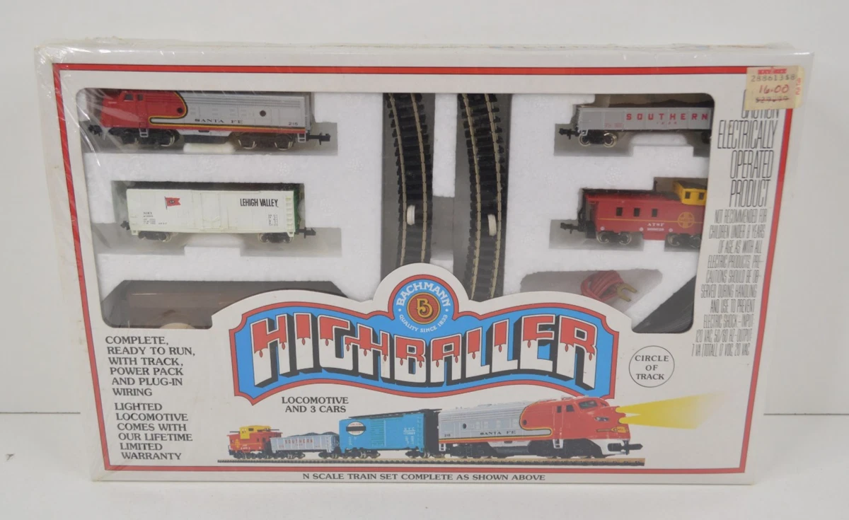 Bachmann N with Vintage Model Railroad Starter Sets & Packs for