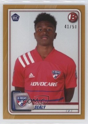 2020 Bowman MLS Gold 41/50 Dante Sealy #68 Rookie RC zr9
