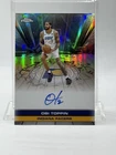 2025 Topps Chrome REFRACTOR #TAU-0B1 OBI TOPPIN On-Card Auto (Pacers)
