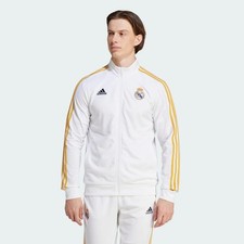 NWT Men's Adidas Real Madrid 2023/2024 Full Zip DNA Track Jacket HY0618 Size XL