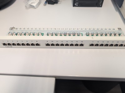 Cat.5e Patchpanel 24 Port