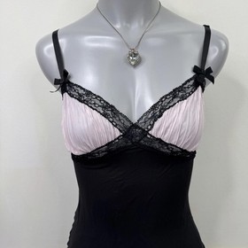 Agent Provocateur Classic Fifi silk blend chemise babydoll dress mini ruffle