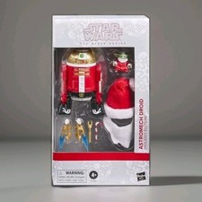 Star Wars Black Series Santa Astromech Droid & Grogu Holiday Edition Hasbro 2025