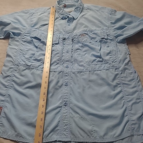 Simms Guide Series Langarm Knopfleiste Performance Angelhemd Herren Large L - Bild 7 von 15