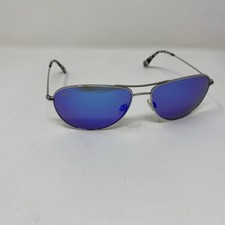 Maui Jim Sea House Silver/Blue Hawaii Polarized Sunglasses MJ772-17 60/15 128H