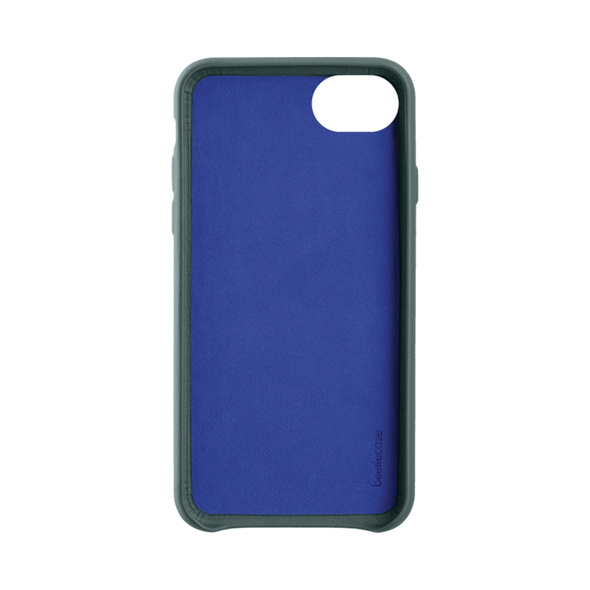 Protection iPhone 7 en cuir BEETLECASE vert compatible iPhone SE 2022
