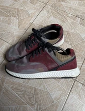 Hugo Boss Titanium Runner 50422396 Sneakers Men’s 43 EU 10 US Suede Mesh Red