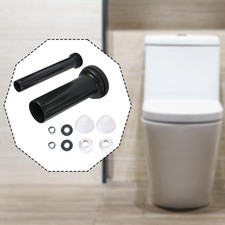 Wall Hung Toilet Tank Connector Set High Performance Repair Parts Drain Pipe