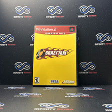 Crazy Taxi Sony PlayStation 2 PS2 CIB Complete Refurbished Tested Free Shipping