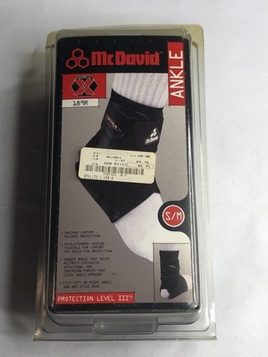 McDavid 189R Ankle Brace SZ S/M Protection Level III Left or Right